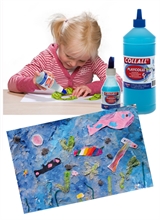 Colle de bricolage Playcoll pour les petits